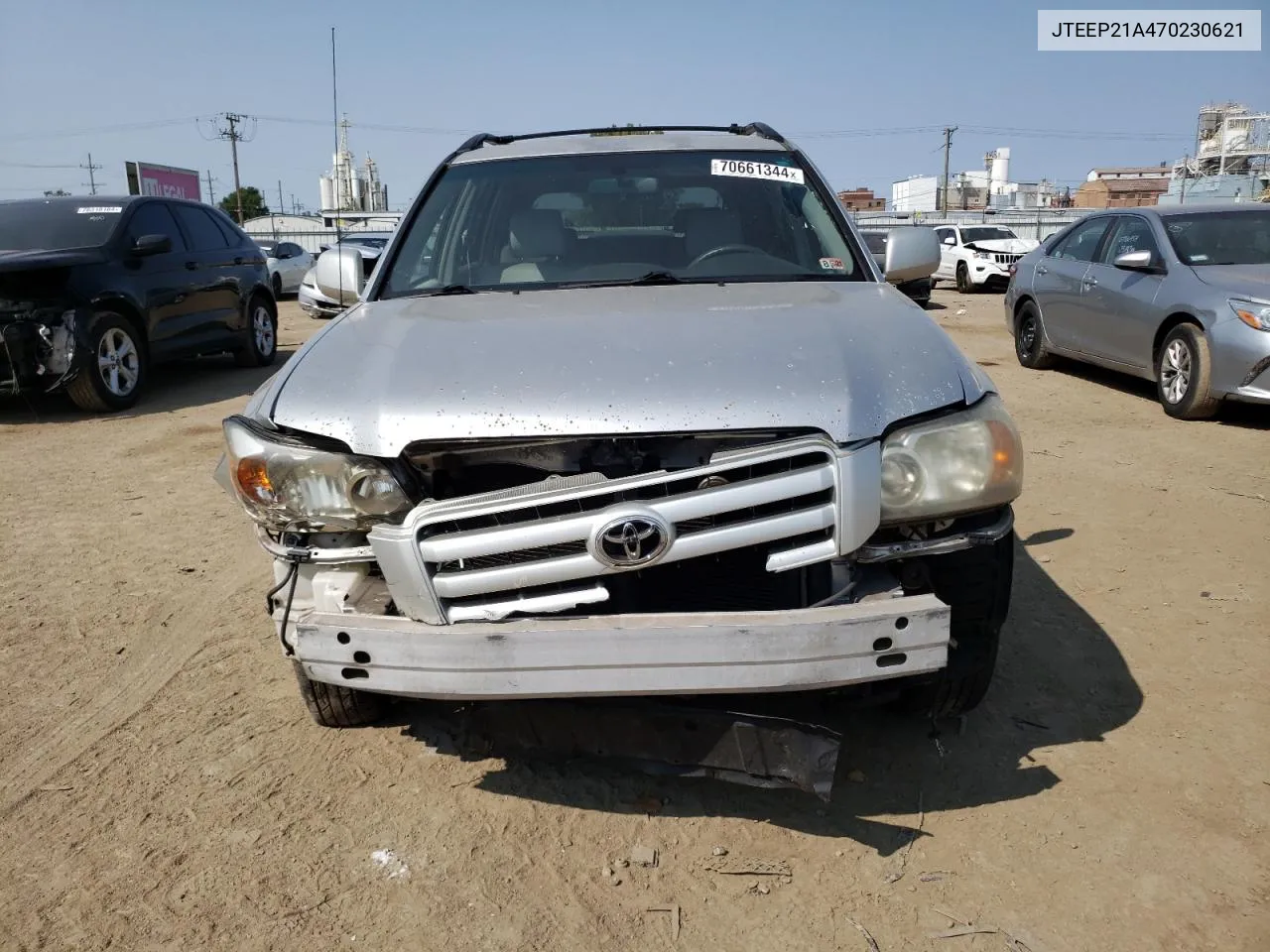 2007 Toyota Highlander Sport VIN: JTEEP21A470230621 Lot: 70661344