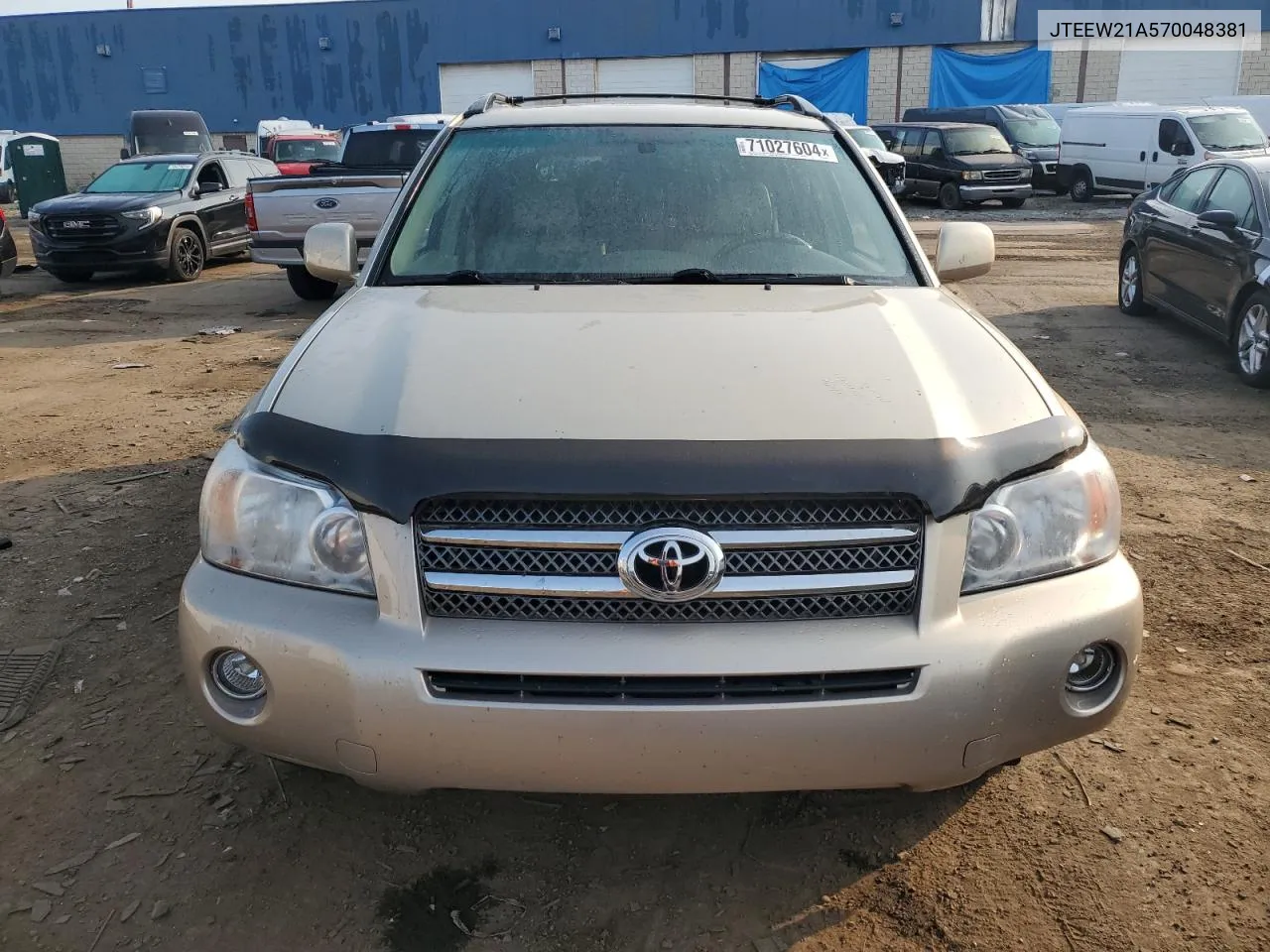 JTEEW21A570048381 2007 Toyota Highlander Hybrid