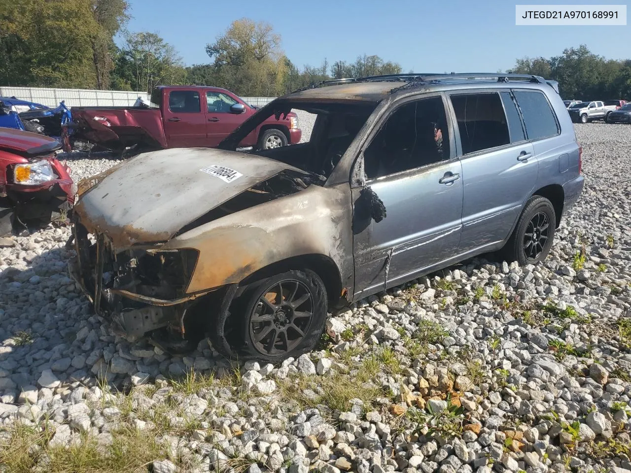 JTEGD21A970168991 2007 Toyota Highlander