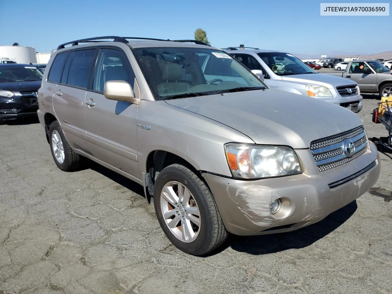 JTEEW21A970036590 2007 Toyota Highlander Hybrid