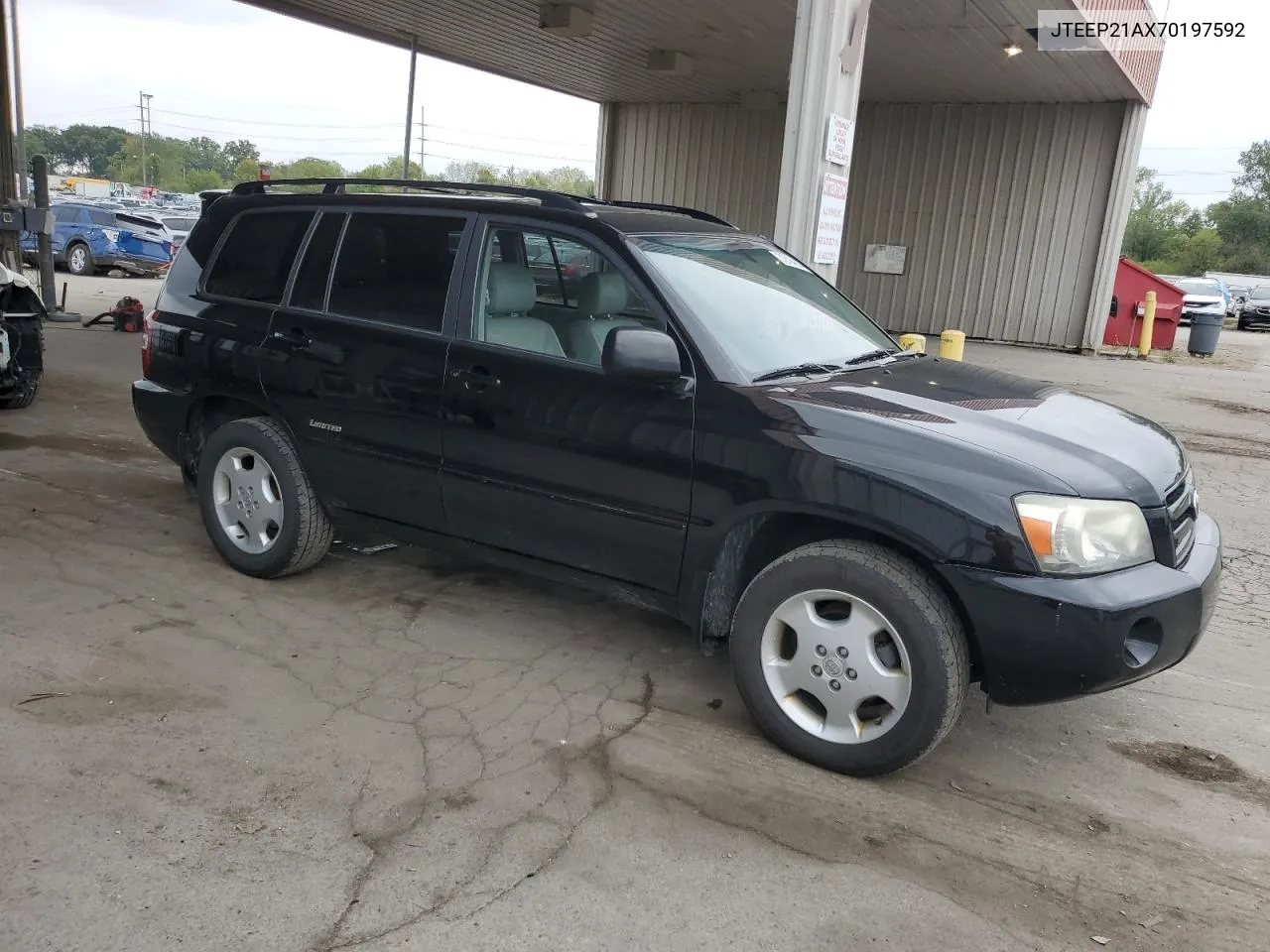 2007 Toyota Highlander Sport VIN: JTEEP21AX70197592 Lot: 72784294