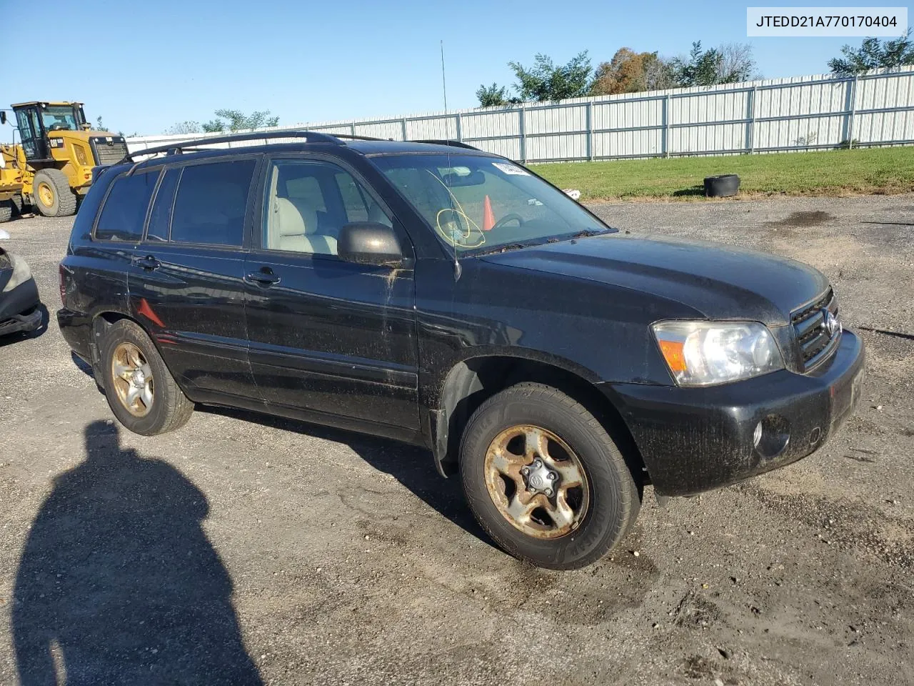 JTEDD21A770170404 2007 Toyota Highlander