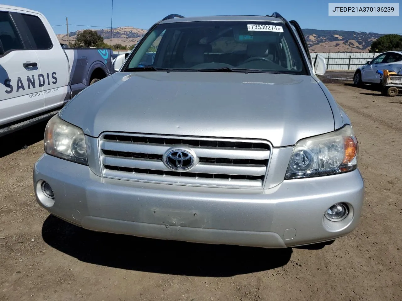 JTEDP21A370136239 2007 Toyota Highlander Sport