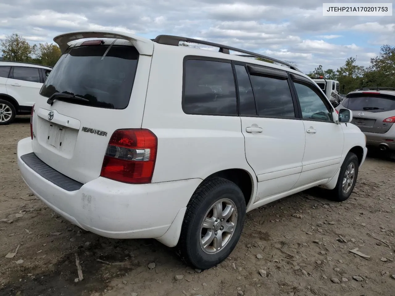 2007 Toyota Highlander Sport VIN: JTEHP21A170201753 Lot: 74792384