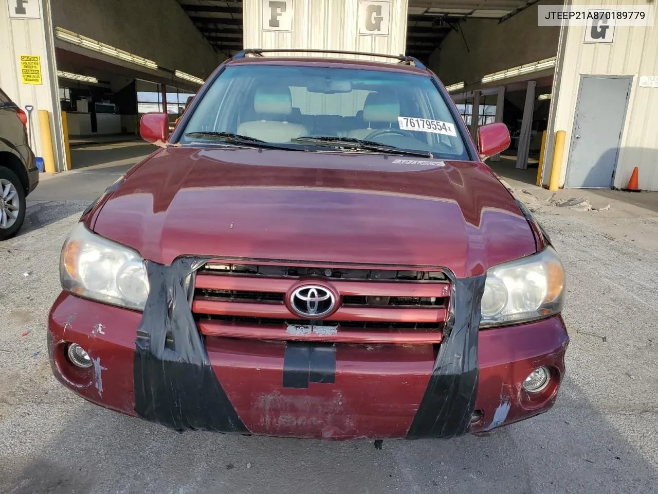 2007 Toyota Highlander Sport VIN: JTEEP21A870189779 Lot: 76179554