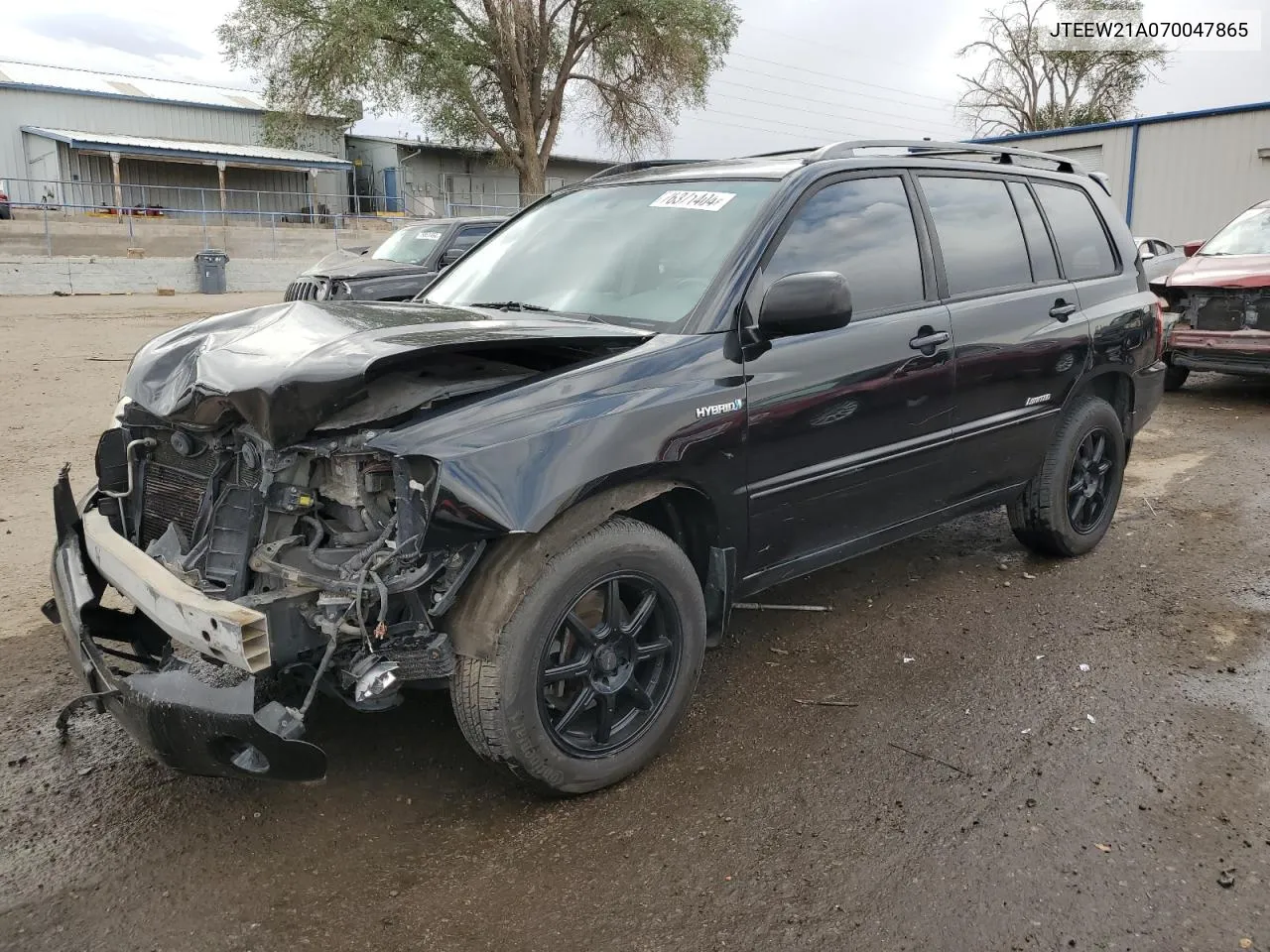 2007 Toyota Highlander Hybrid VIN: JTEEW21A070047865 Lot: 76371404