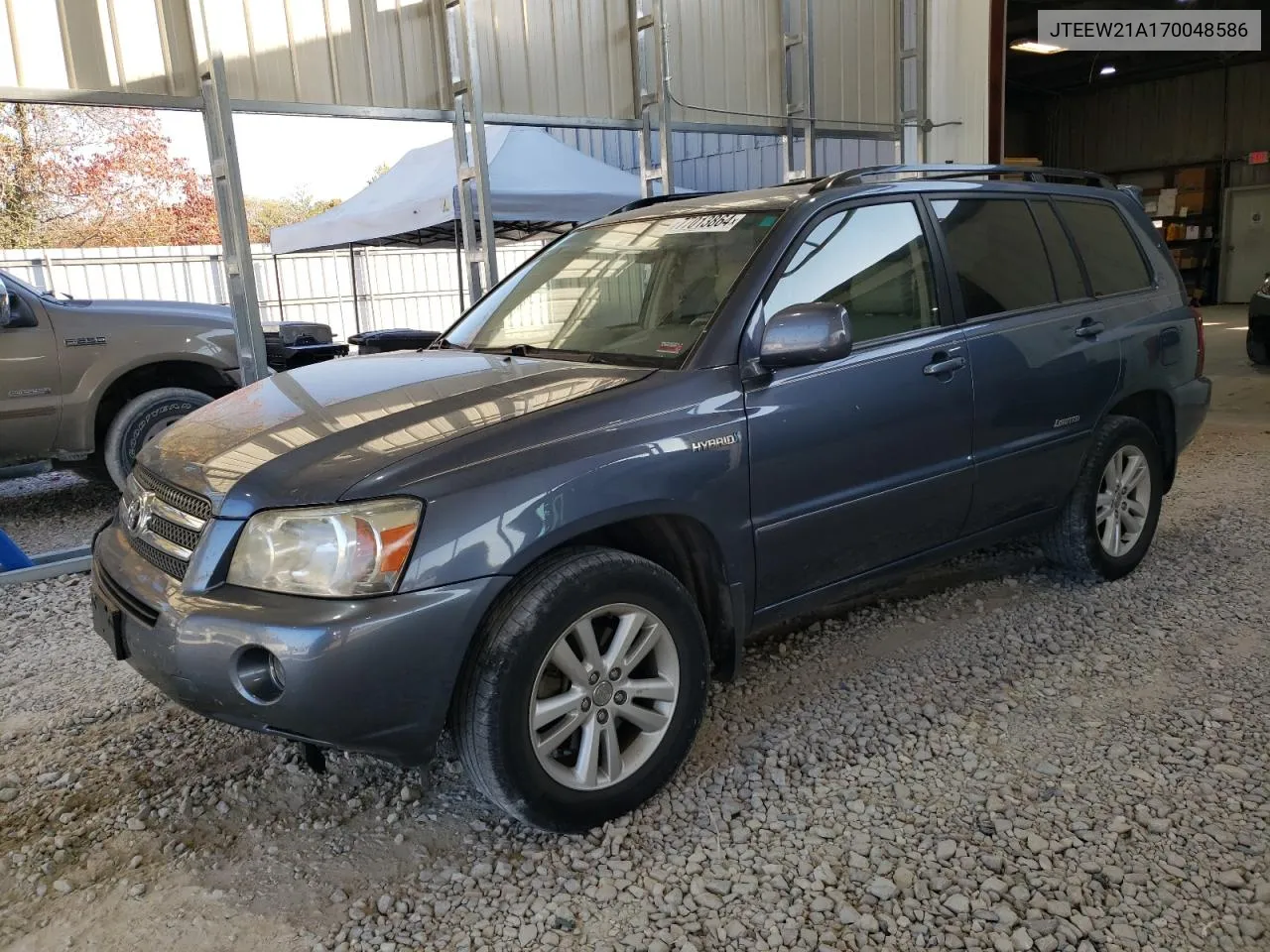 2007 Toyota Highlander Hybrid VIN: JTEEW21A170048586 Lot: 77013864