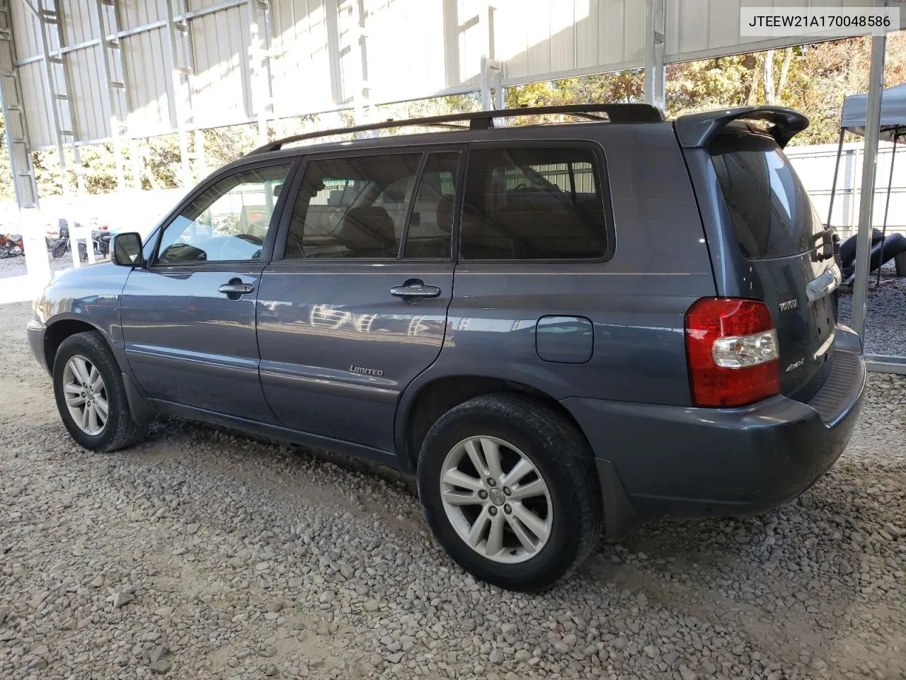 2007 Toyota Highlander Hybrid VIN: JTEEW21A170048586 Lot: 77013864