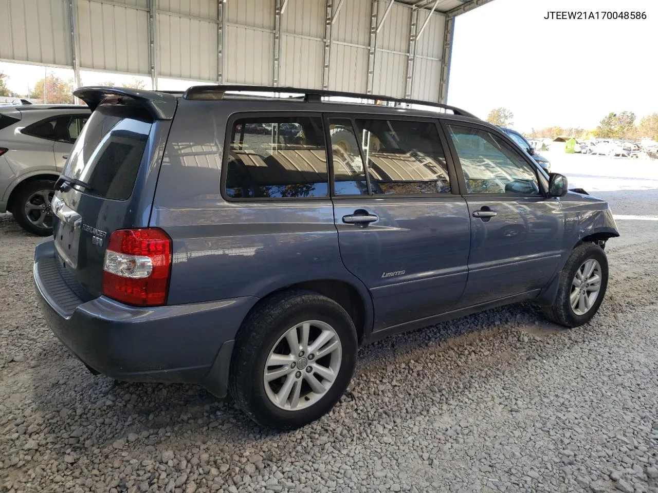 2007 Toyota Highlander Hybrid VIN: JTEEW21A170048586 Lot: 77013864