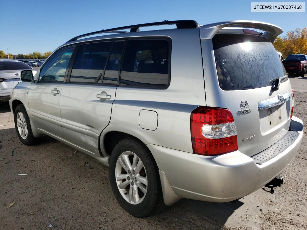 JTEEW21A670037468 2007 Toyota Highlander Hybrid