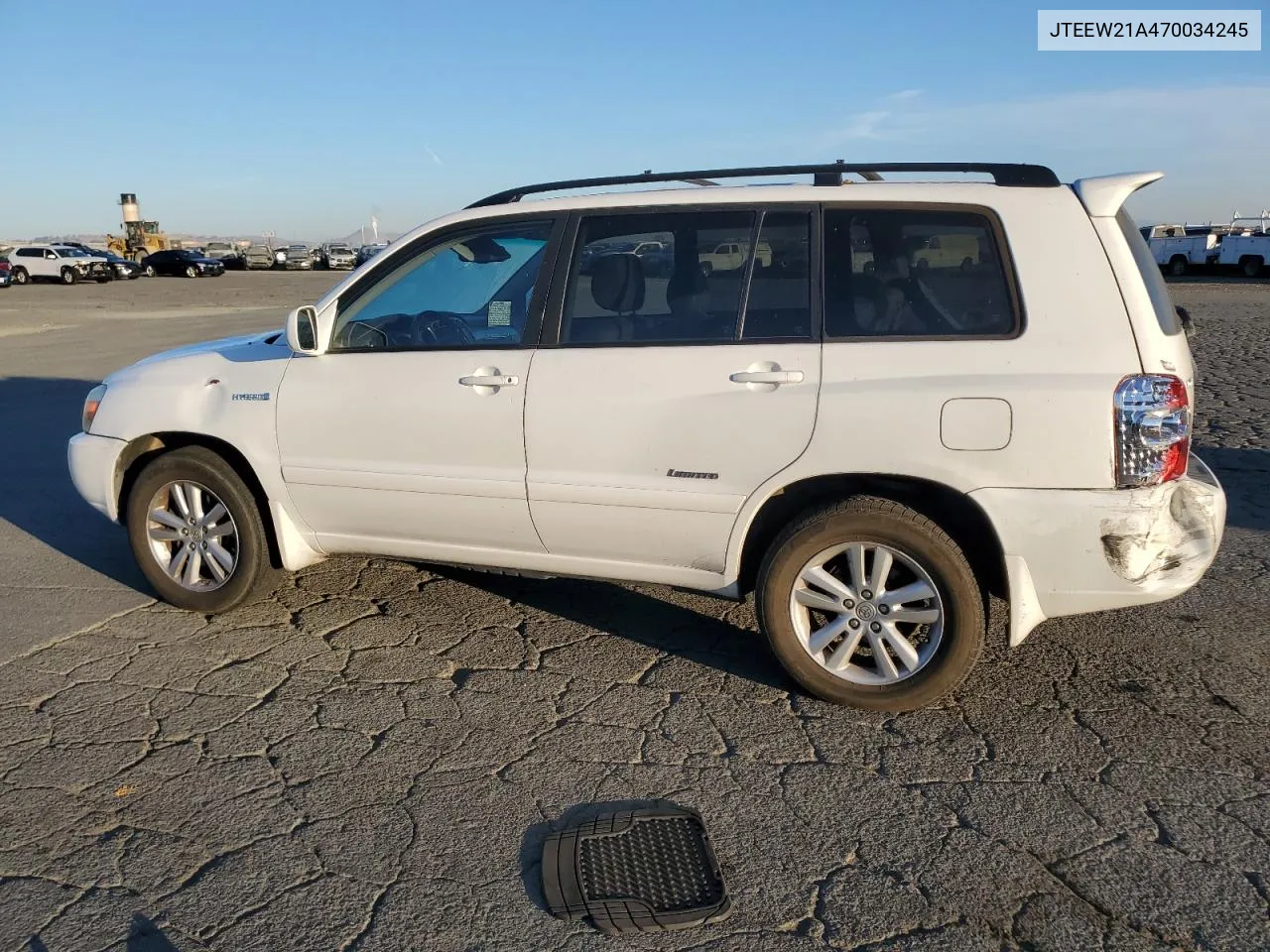 2007 Toyota Highlander Hybrid VIN: JTEEW21A470034245 Lot: 77362184