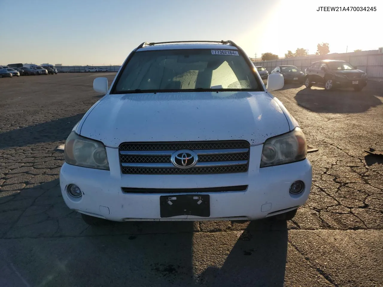 2007 Toyota Highlander Hybrid VIN: JTEEW21A470034245 Lot: 77362184