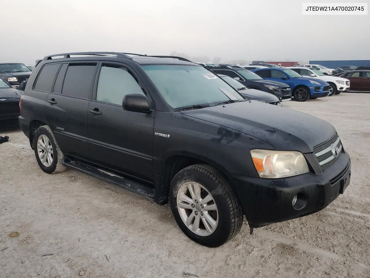 2007 Toyota Highlander Hybrid VIN: JTEDW21A470020745 Lot: 77803834