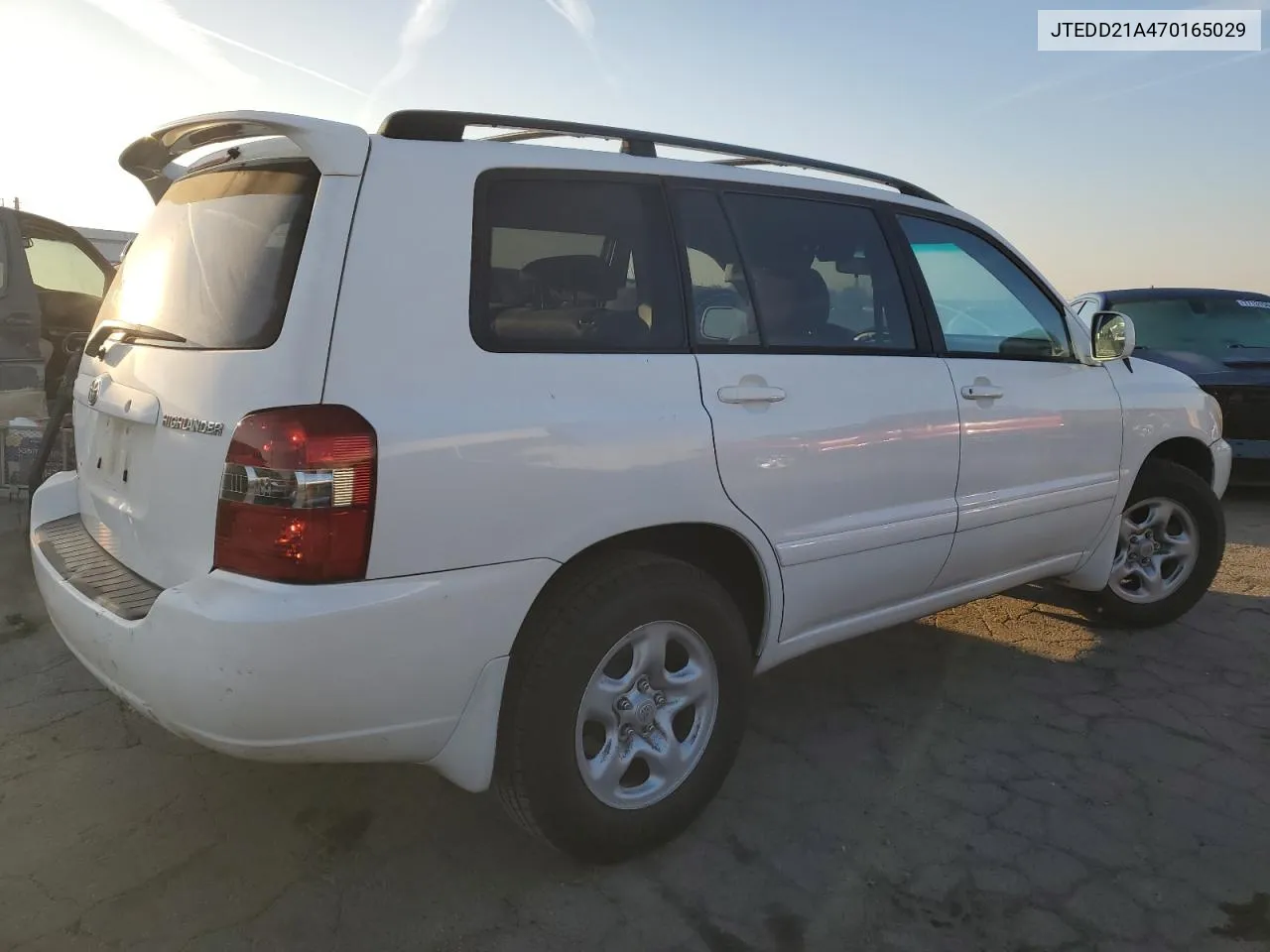 2007 Toyota Highlander VIN: JTEDD21A470165029 Lot: 77910294