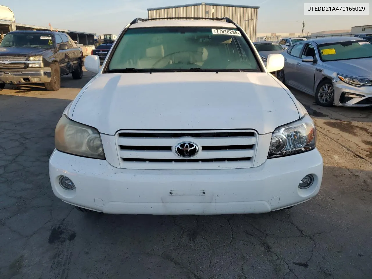 2007 Toyota Highlander VIN: JTEDD21A470165029 Lot: 77910294