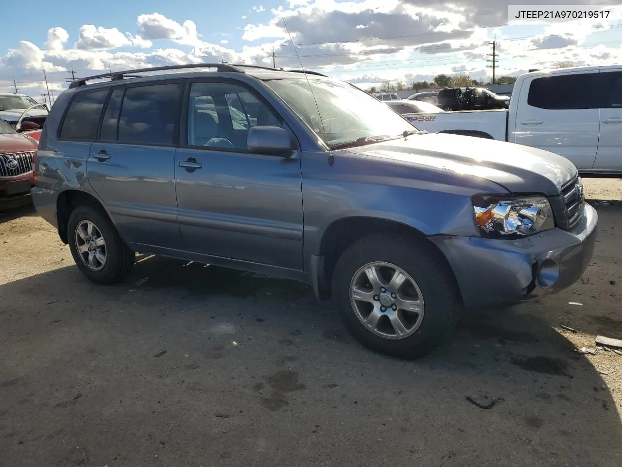 2007 Toyota Highlander Sport VIN: JTEEP21A970219517 Lot: 78413614