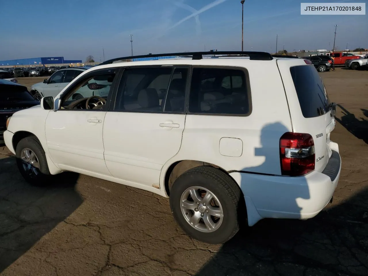 2007 Toyota Highlander Sport VIN: JTEHP21A170201848 Lot: 78582984