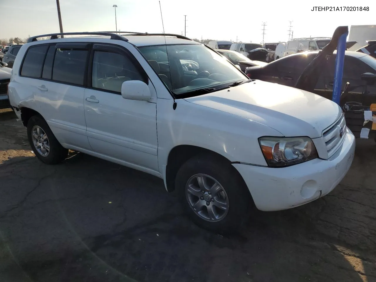 2007 Toyota Highlander Sport VIN: JTEHP21A170201848 Lot: 78582984