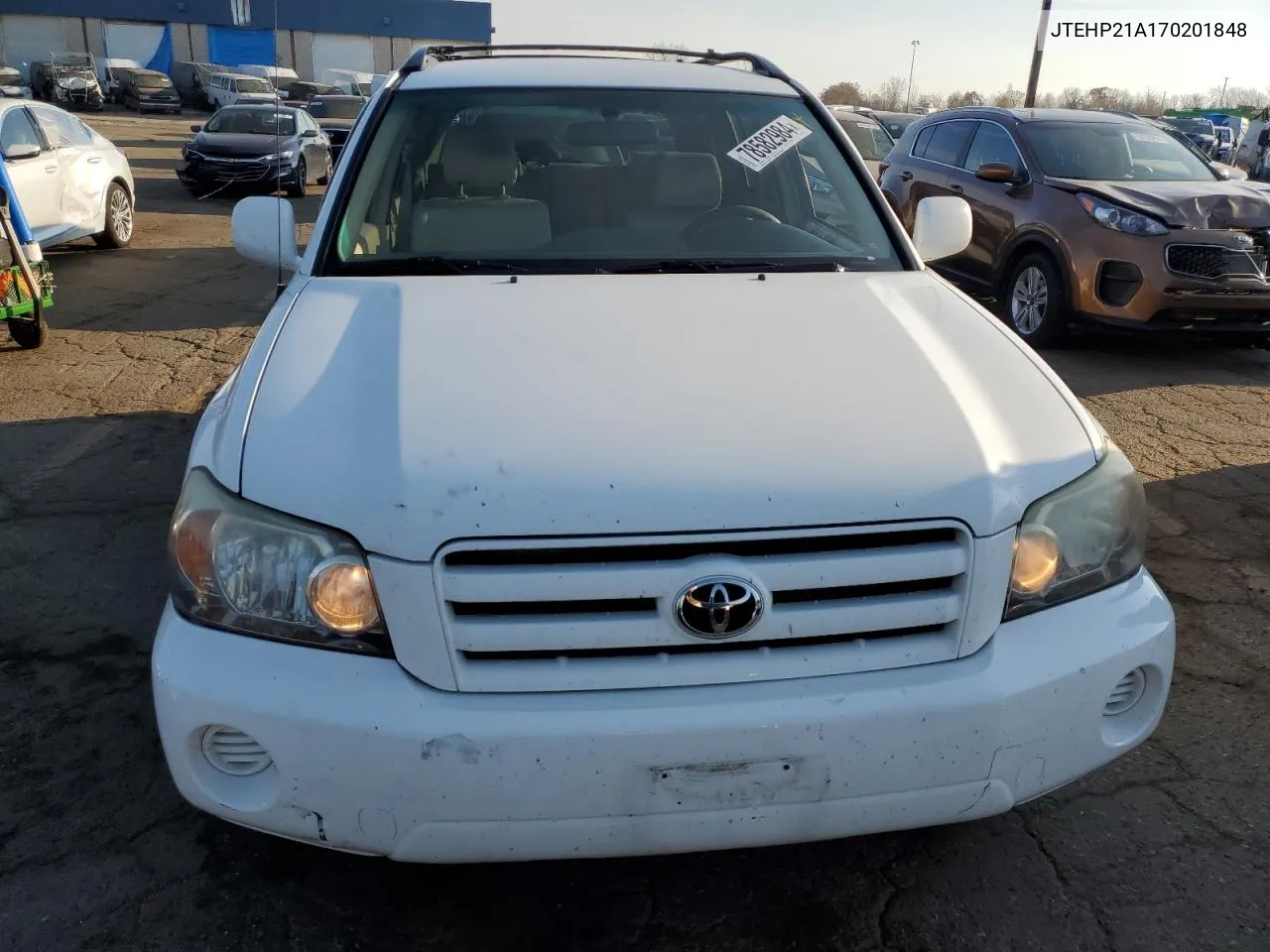 2007 Toyota Highlander Sport VIN: JTEHP21A170201848 Lot: 78582984