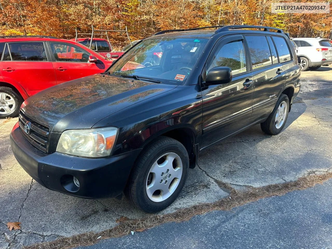 JTEEP21A470209347 2007 Toyota Highlander Sport