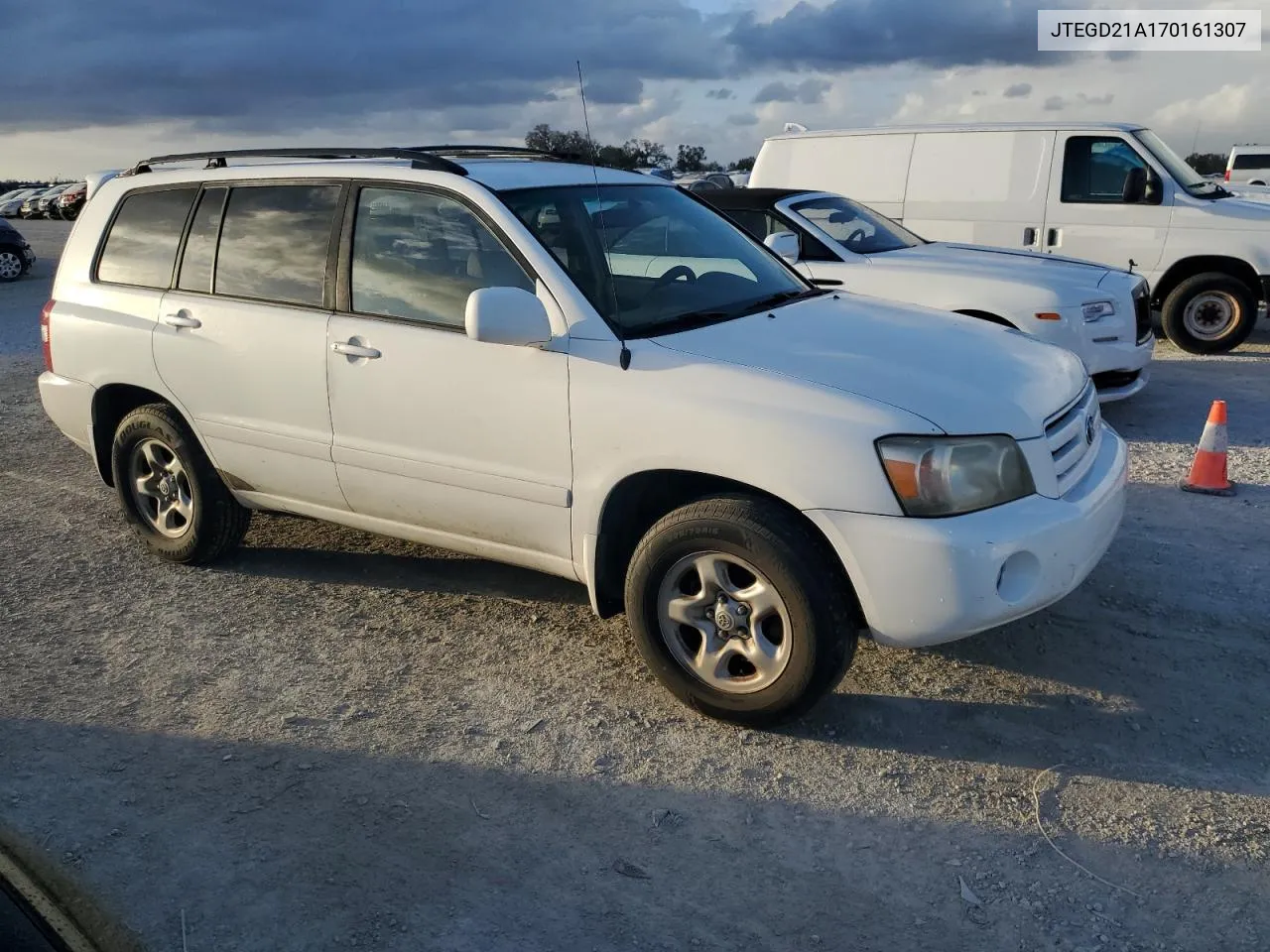 2007 Toyota Highlander VIN: JTEGD21A170161307 Lot: 78856694