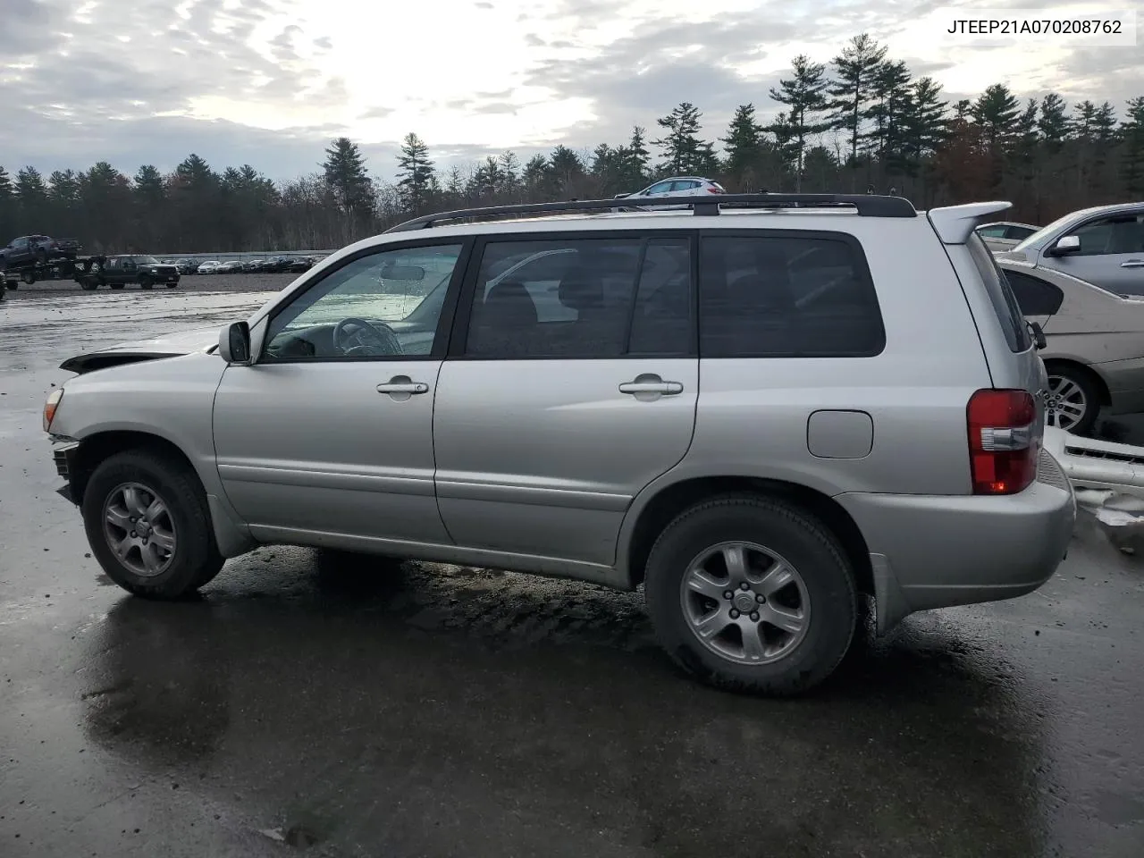 2007 Toyota Highlander Sport VIN: JTEEP21A070208762 Lot: 78888074