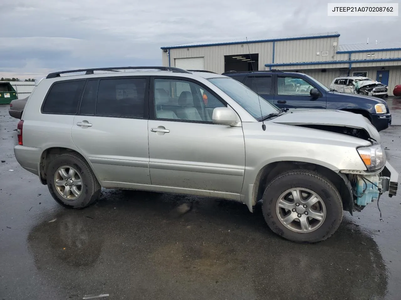 2007 Toyota Highlander Sport VIN: JTEEP21A070208762 Lot: 78888074