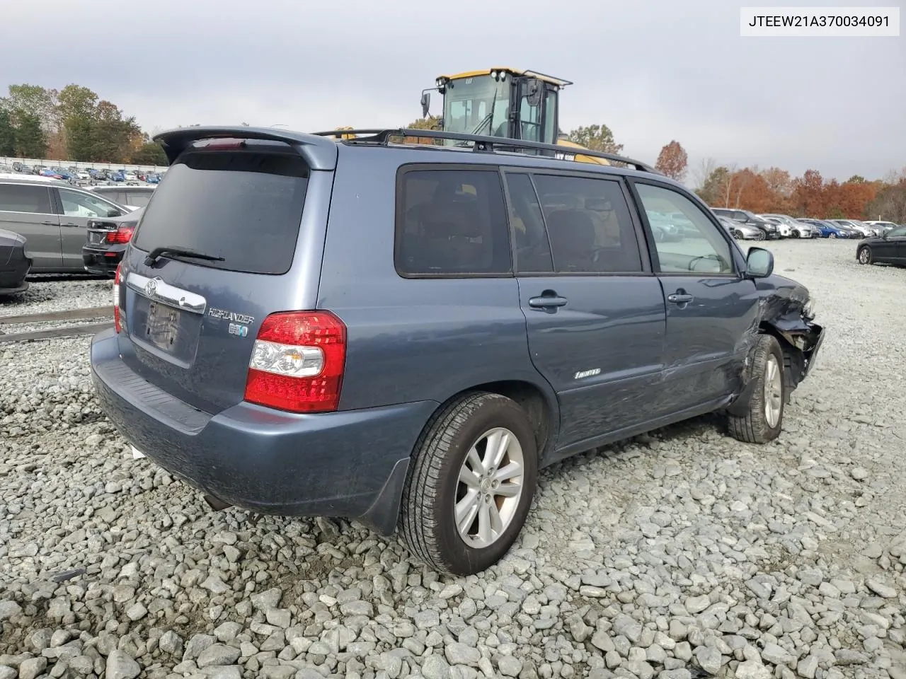 2007 Toyota Highlander Hybrid VIN: JTEEW21A370034091 Lot: 78987584