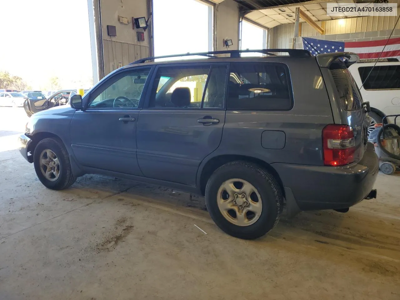 2007 Toyota Highlander VIN: JTEGD21A470163858 Lot: 79092904