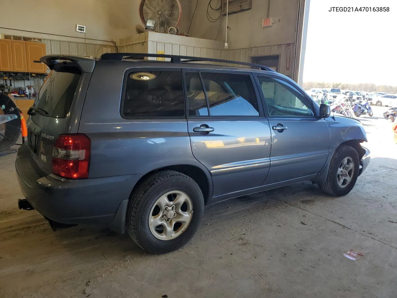 2007 Toyota Highlander VIN: JTEGD21A470163858 Lot: 79092904