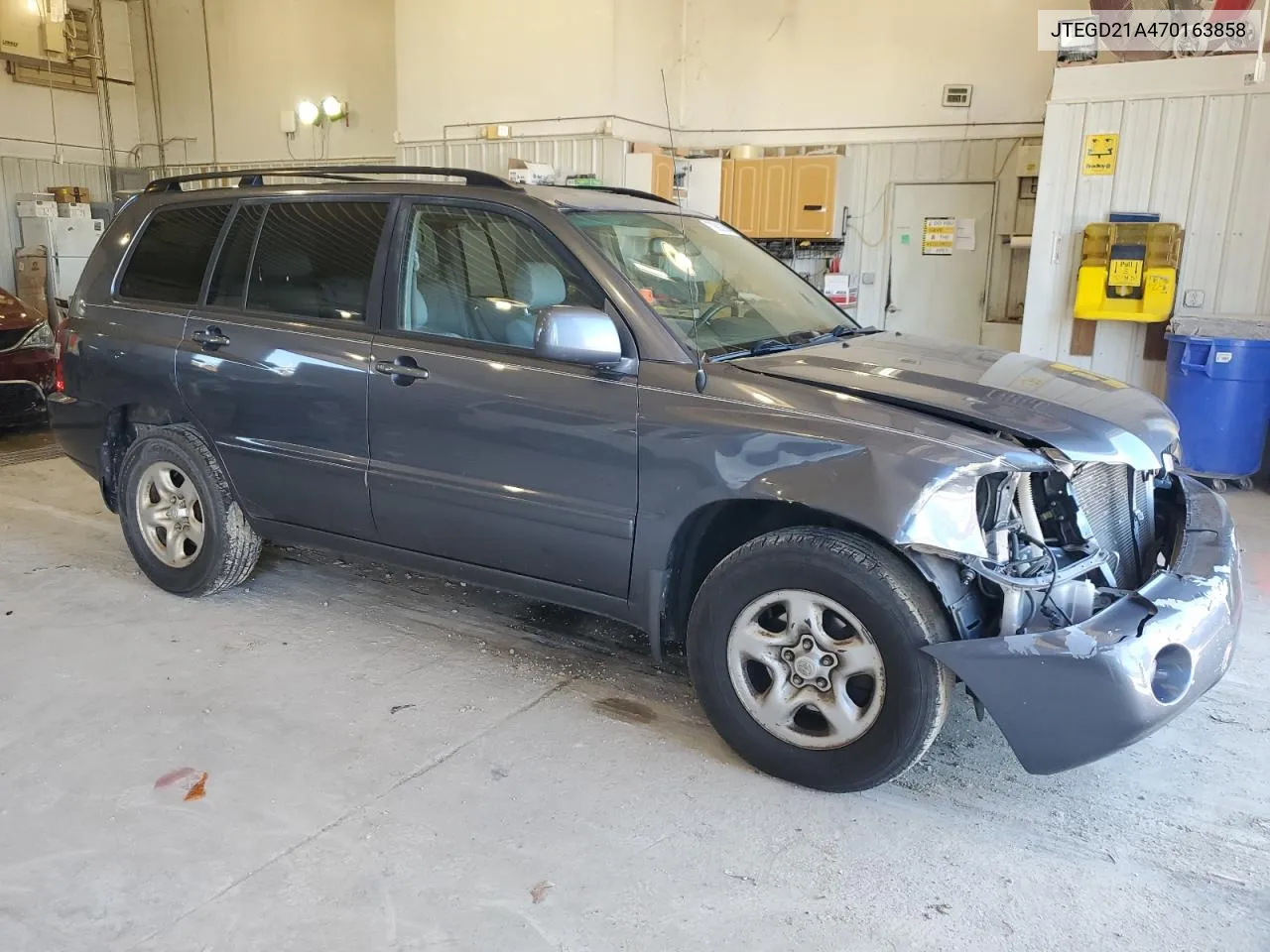 2007 Toyota Highlander VIN: JTEGD21A470163858 Lot: 79092904