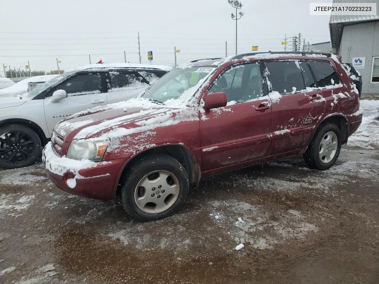 2007 Toyota Highlander Sport VIN: JTEEP21A170223223 Lot: 79757774