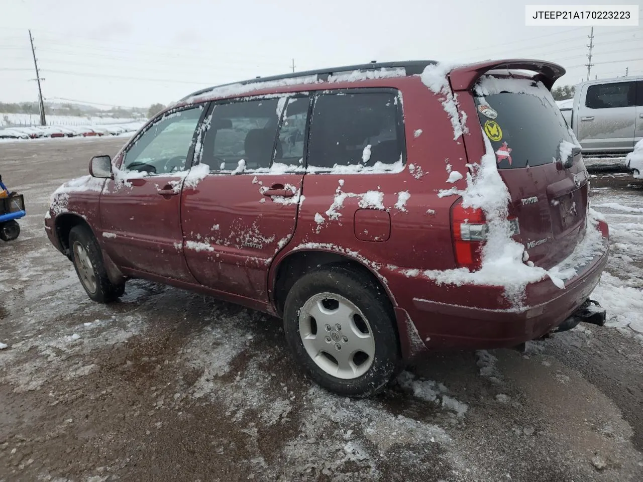 2007 Toyota Highlander Sport VIN: JTEEP21A170223223 Lot: 79757774