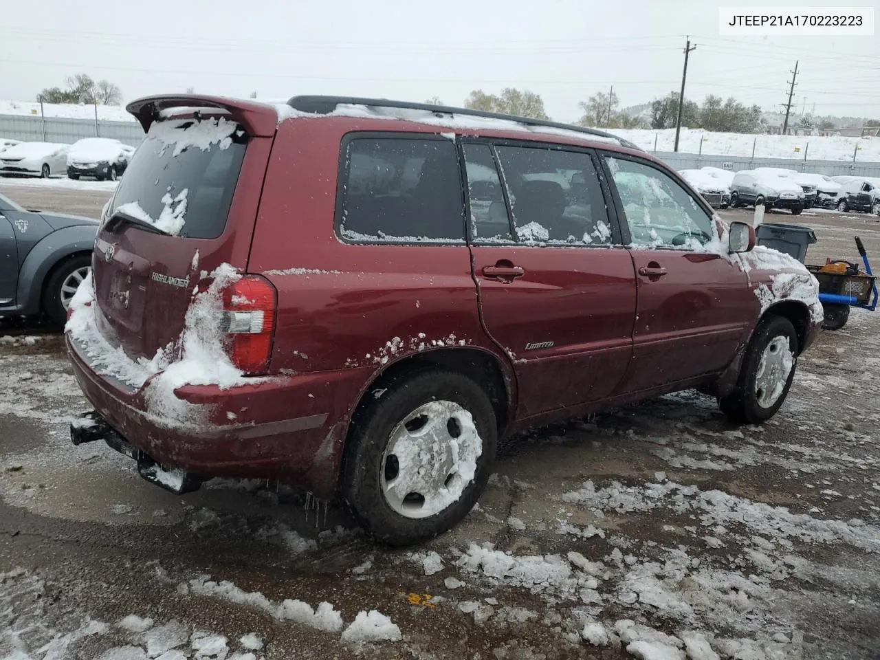 2007 Toyota Highlander Sport VIN: JTEEP21A170223223 Lot: 79757774