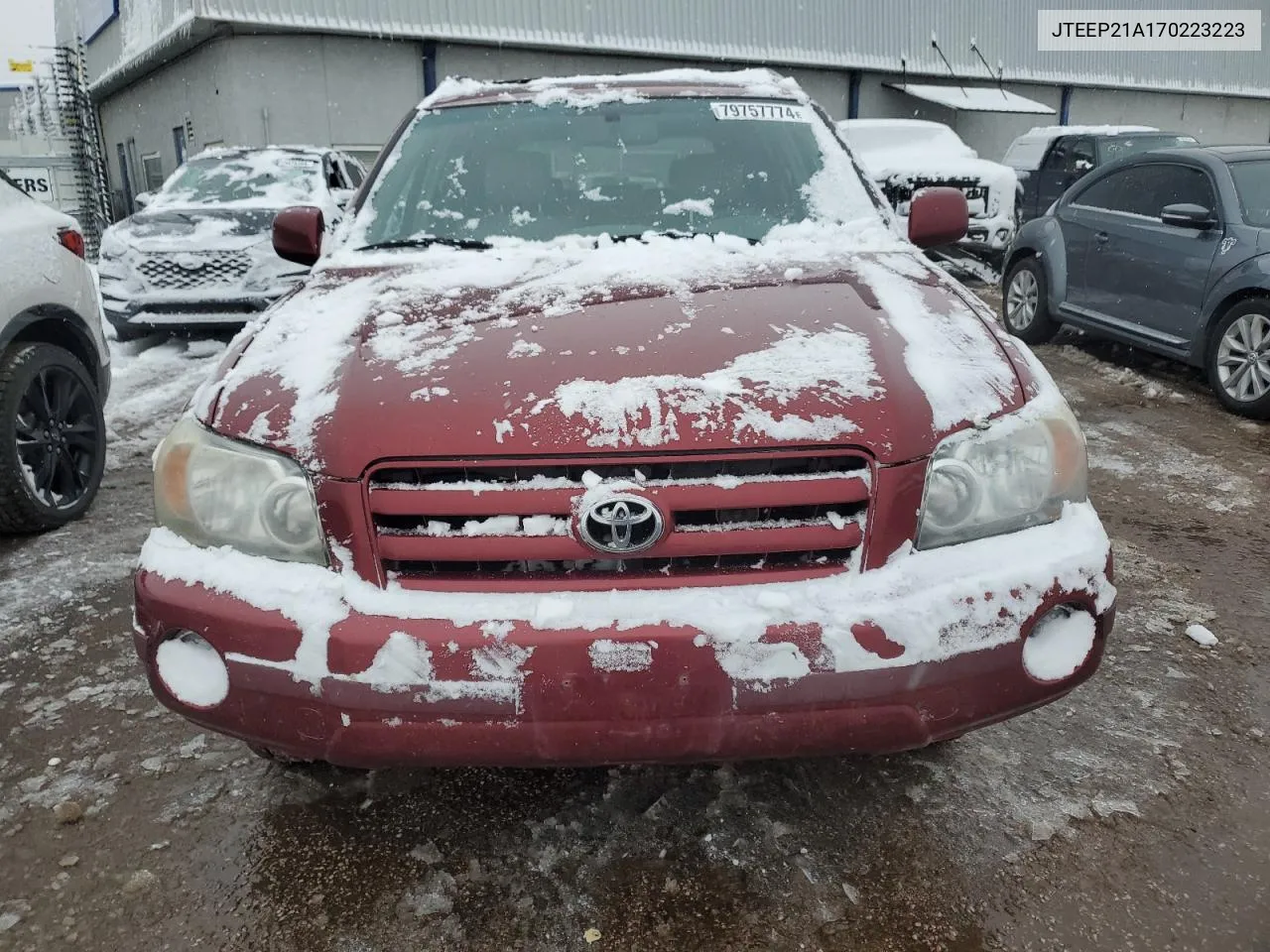 2007 Toyota Highlander Sport VIN: JTEEP21A170223223 Lot: 79757774