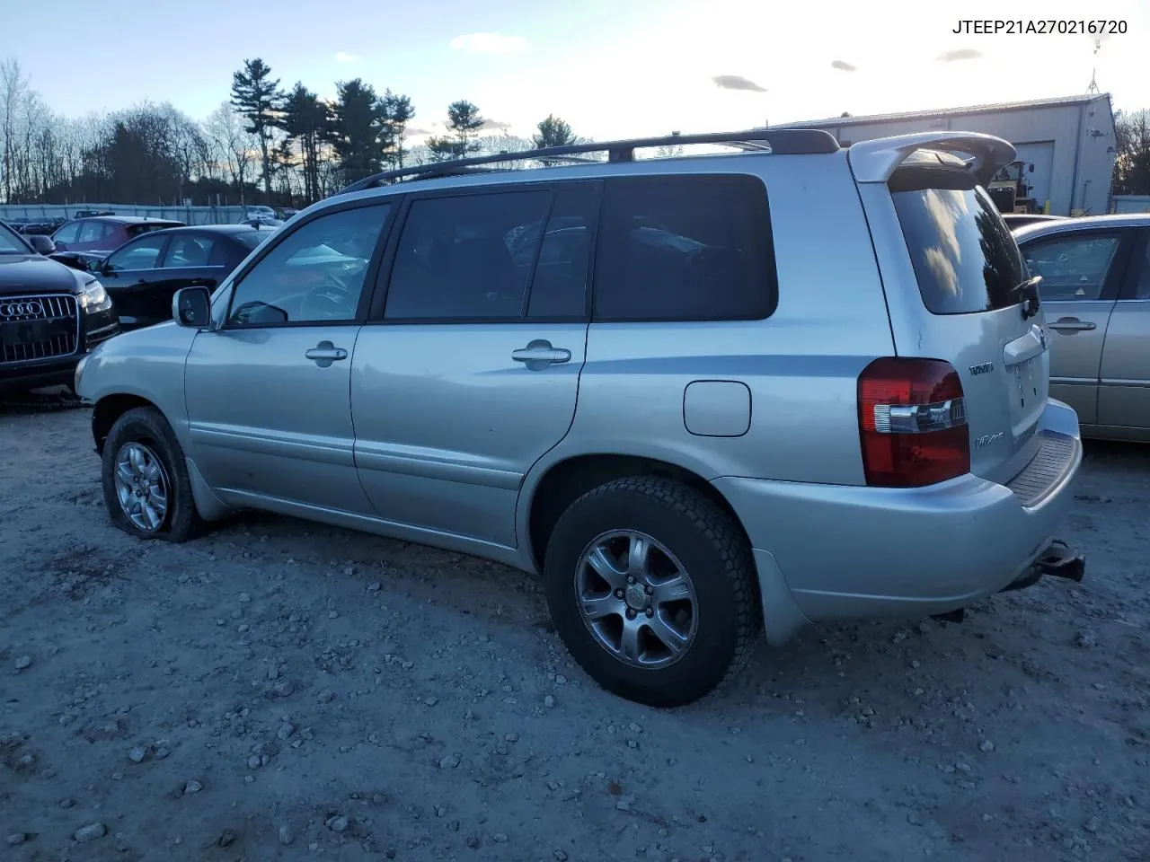 2007 Toyota Highlander Sport VIN: JTEEP21A270216720 Lot: 80032894