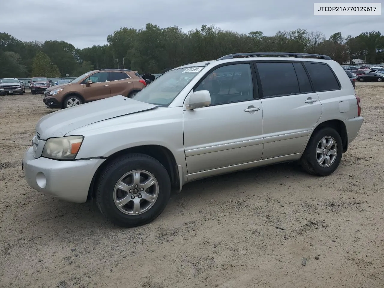 2007 Toyota Highlander Sport VIN: JTEDP21A770129617 Lot: 80105894