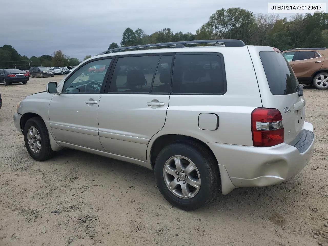 2007 Toyota Highlander Sport VIN: JTEDP21A770129617 Lot: 80105894