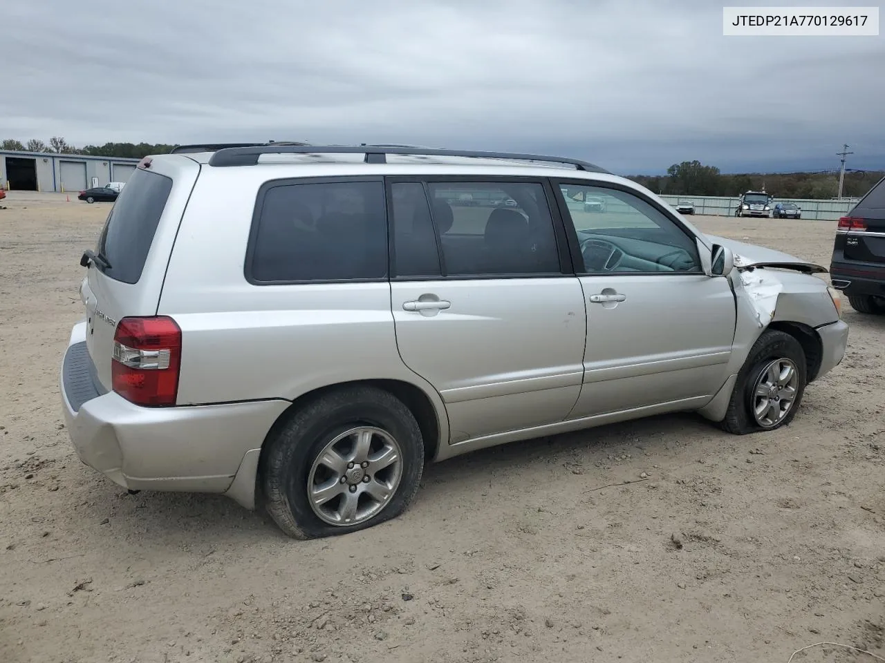 2007 Toyota Highlander Sport VIN: JTEDP21A770129617 Lot: 80105894