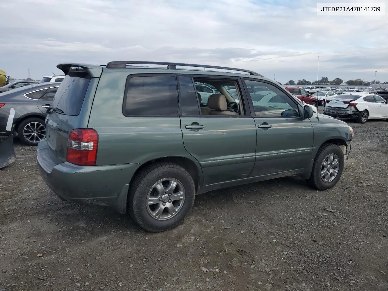 2007 Toyota Highlander Sport VIN: JTEDP21A470141739 Lot: 80130884