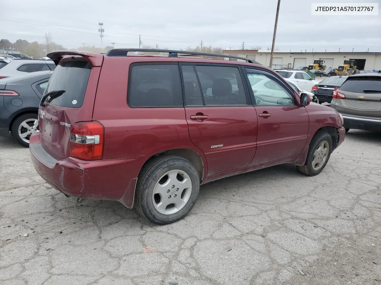 2007 Toyota Highlander Sport VIN: JTEDP21A570127767 Lot: 80368634