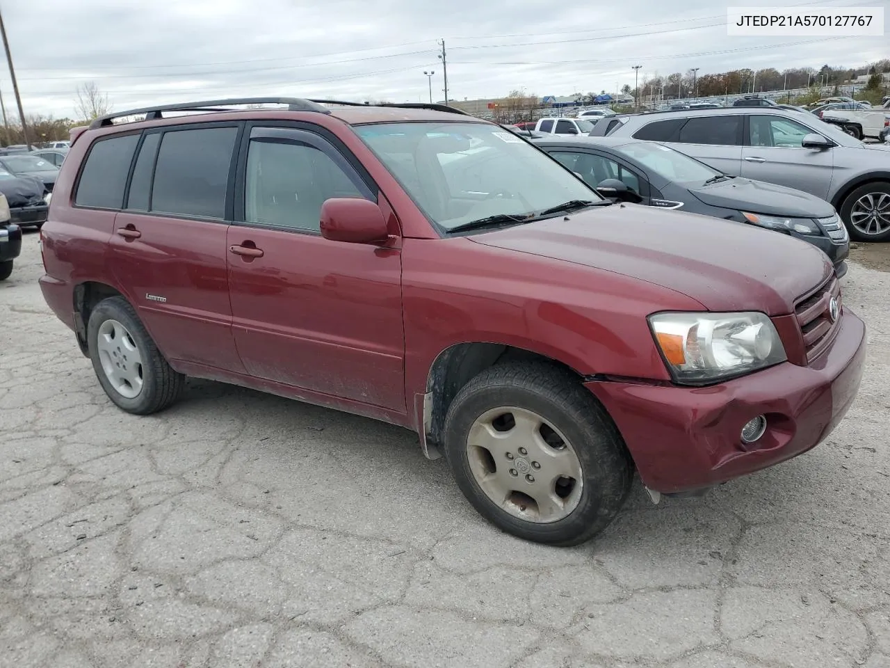 2007 Toyota Highlander Sport VIN: JTEDP21A570127767 Lot: 80368634