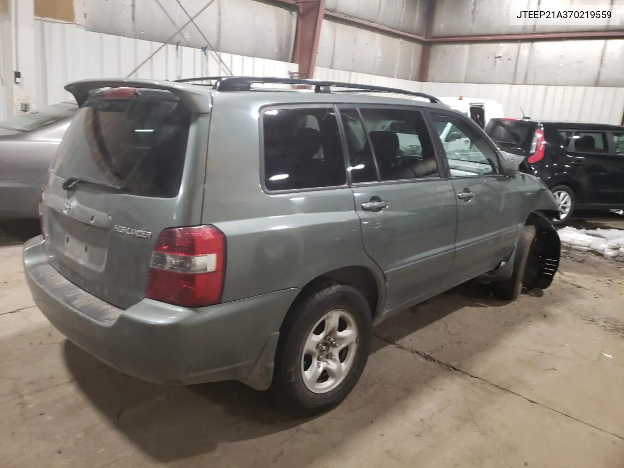 2007 Toyota Highlander Sport VIN: JTEEP21A370219559 Lot: 80797374