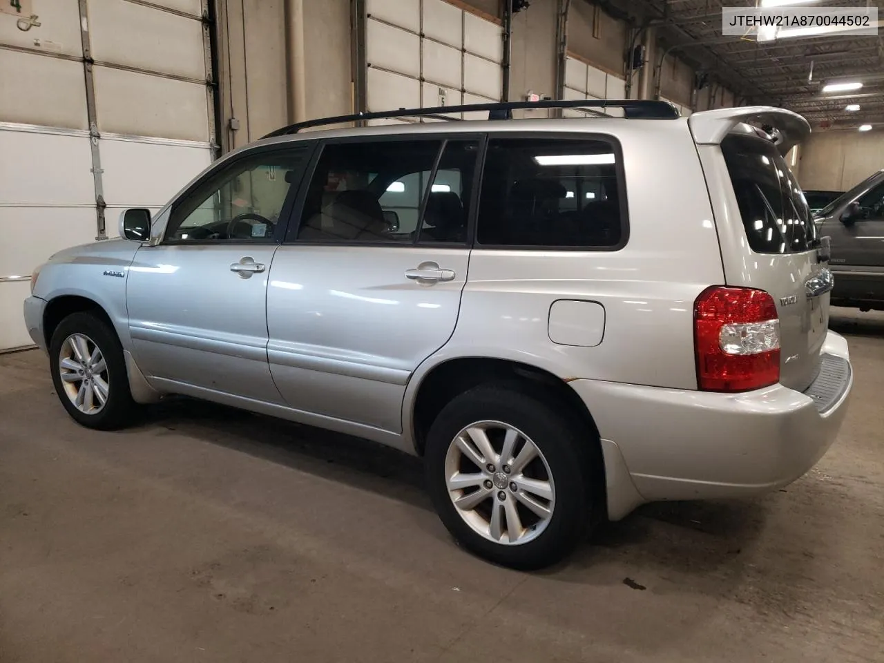 2007 Toyota Highlander Hybrid VIN: JTEHW21A870044502 Lot: 80909144