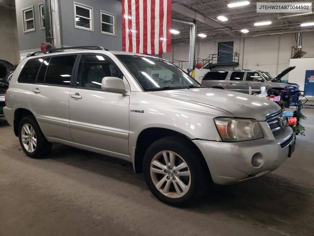 2007 Toyota Highlander Hybrid VIN: JTEHW21A870044502 Lot: 80909144