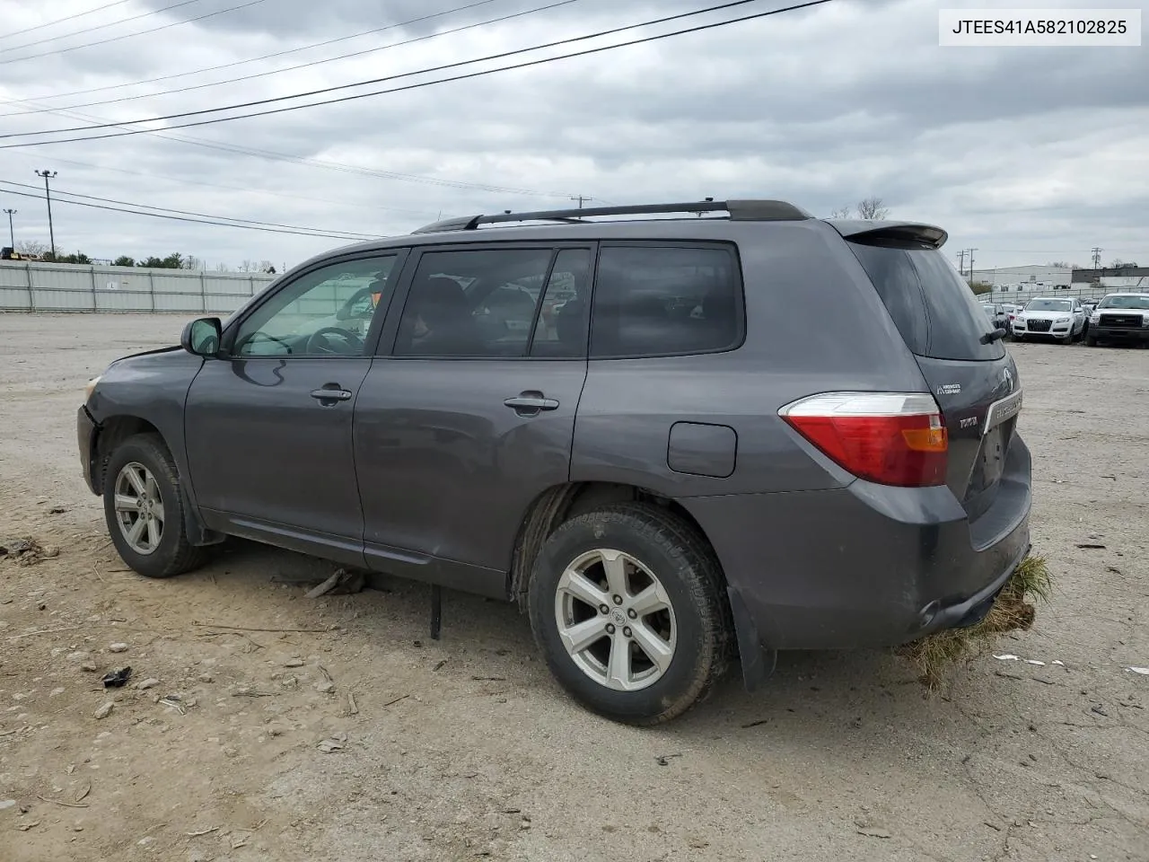 2008 Toyota Highlander VIN: JTEES41A582102825 Lot: 46749784