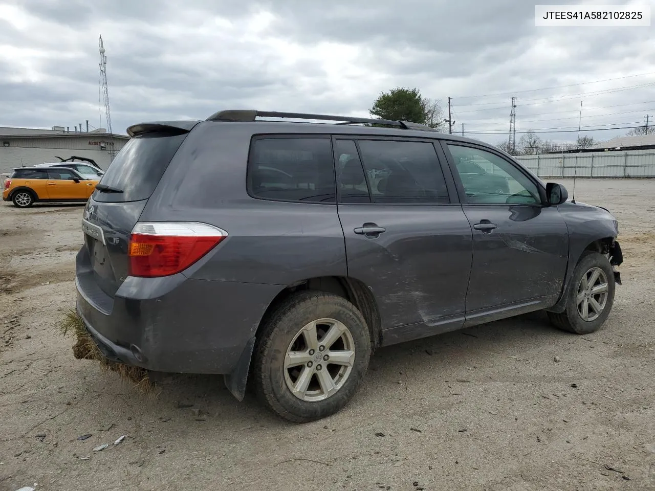 2008 Toyota Highlander VIN: JTEES41A582102825 Lot: 46749784