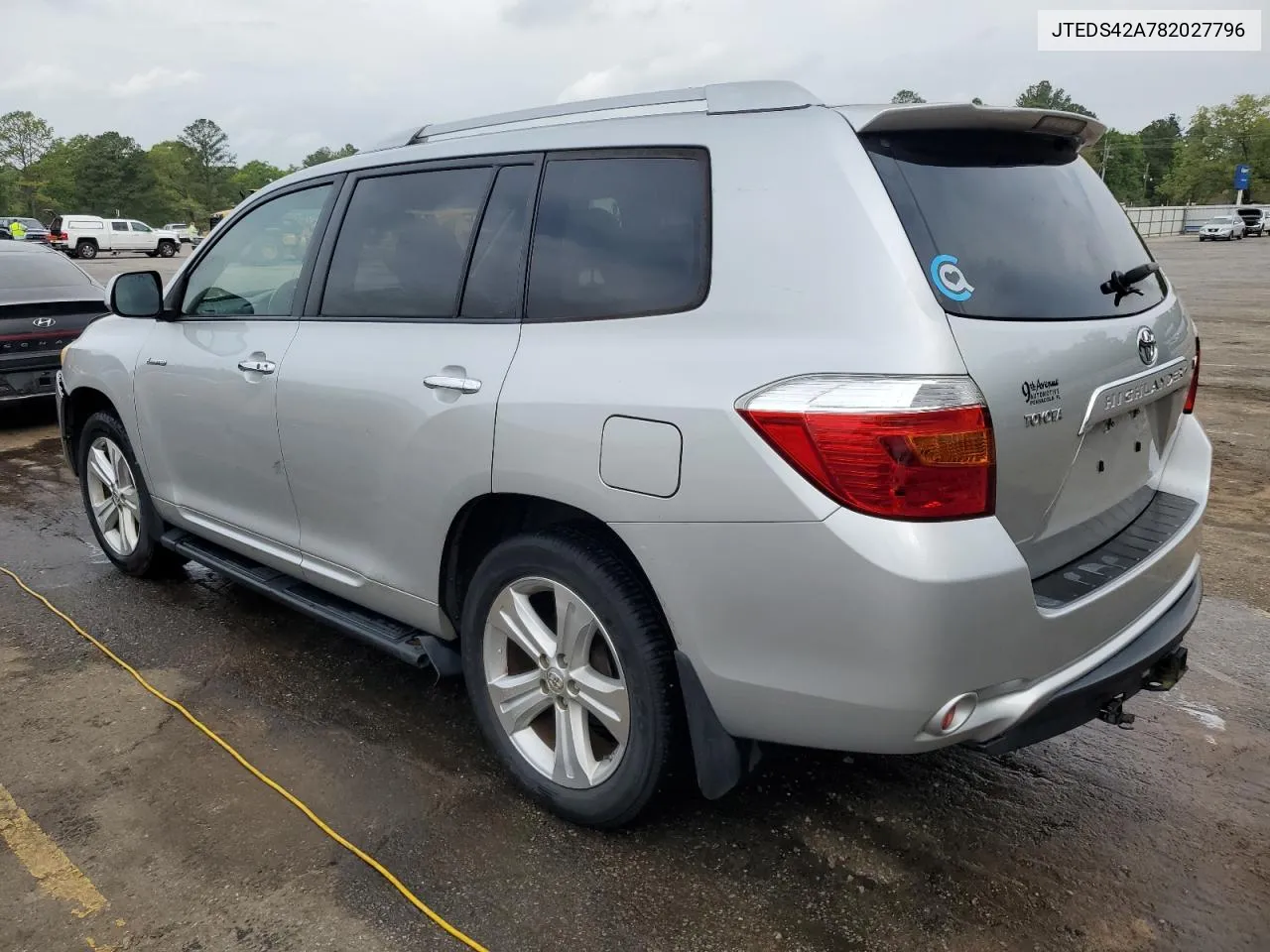 2008 Toyota Highlander Limited VIN: JTEDS42A782027796 Lot: 48751104