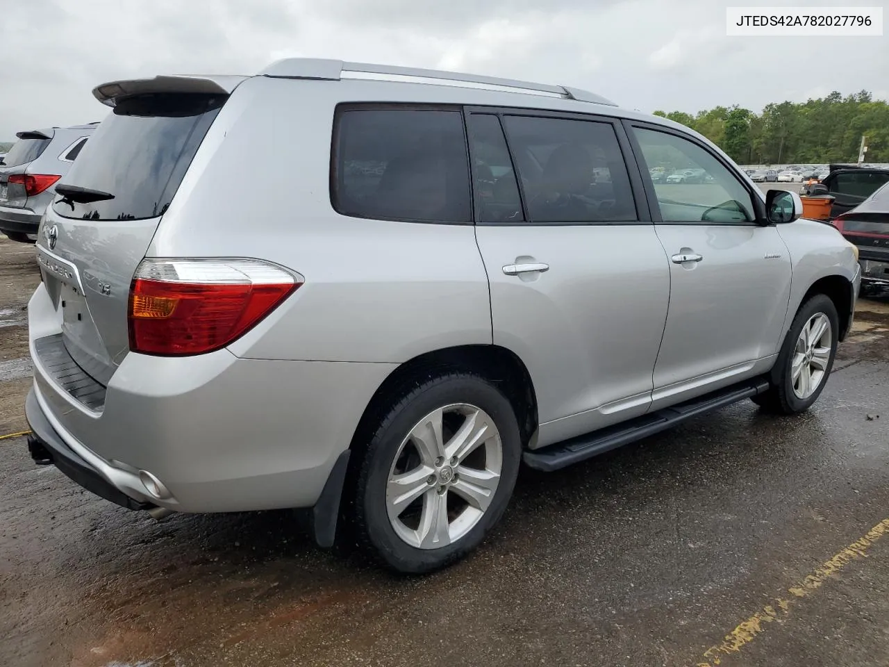 2008 Toyota Highlander Limited VIN: JTEDS42A782027796 Lot: 48751104