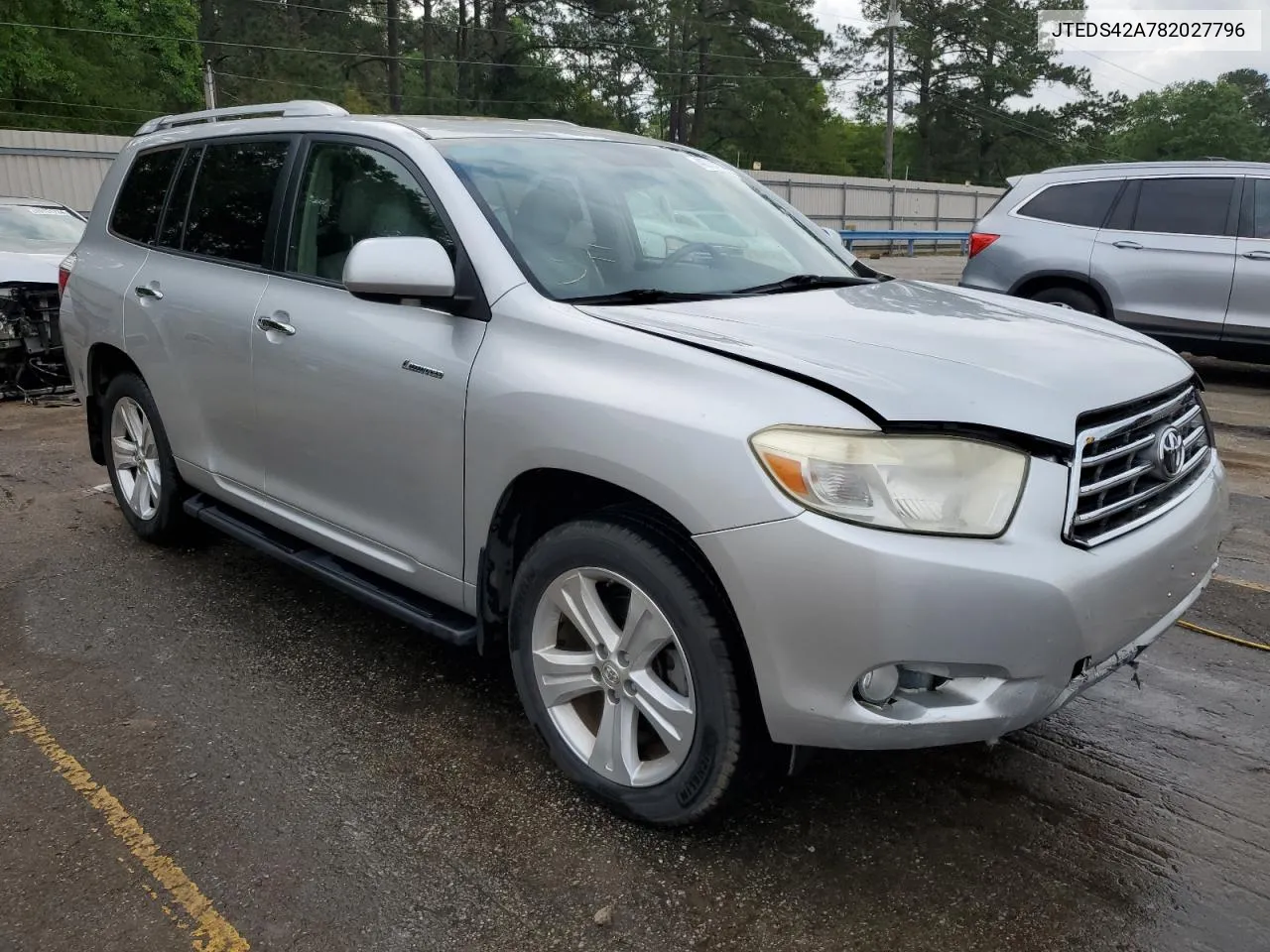 2008 Toyota Highlander Limited VIN: JTEDS42A782027796 Lot: 48751104